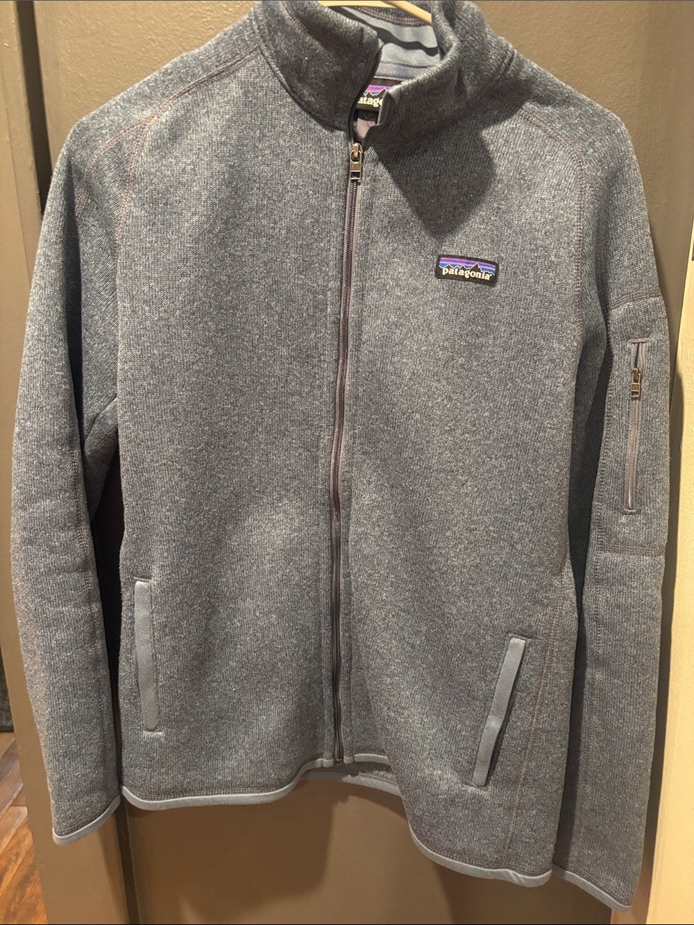 Patagonia blue Full-Zip Fleece Jacket